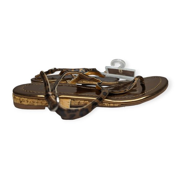 NWT Bakers Adelaide Leopard Print Sandals Size 6B - Picture 2 of 8